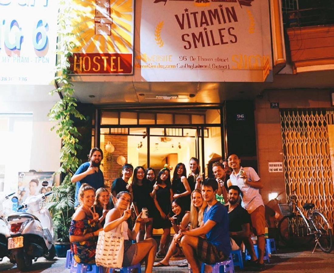 The Art - Vitamin Smiles Hostel Thành Pho Ho Chí Minh Esterno foto